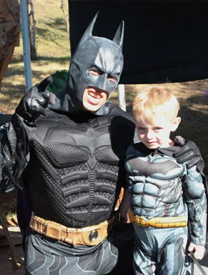 Jeff Shao In Batman Costume