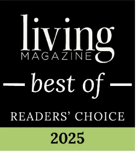 Orthodontist The Woodlands TX Best Of Readers Choice 2025 Living Magazine best of readers' choice 2025 award.
