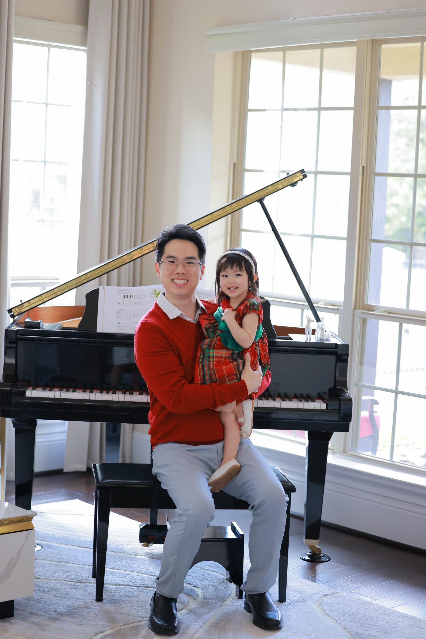 Orthodontist The Woodlands TX Dr and Daughter Pic